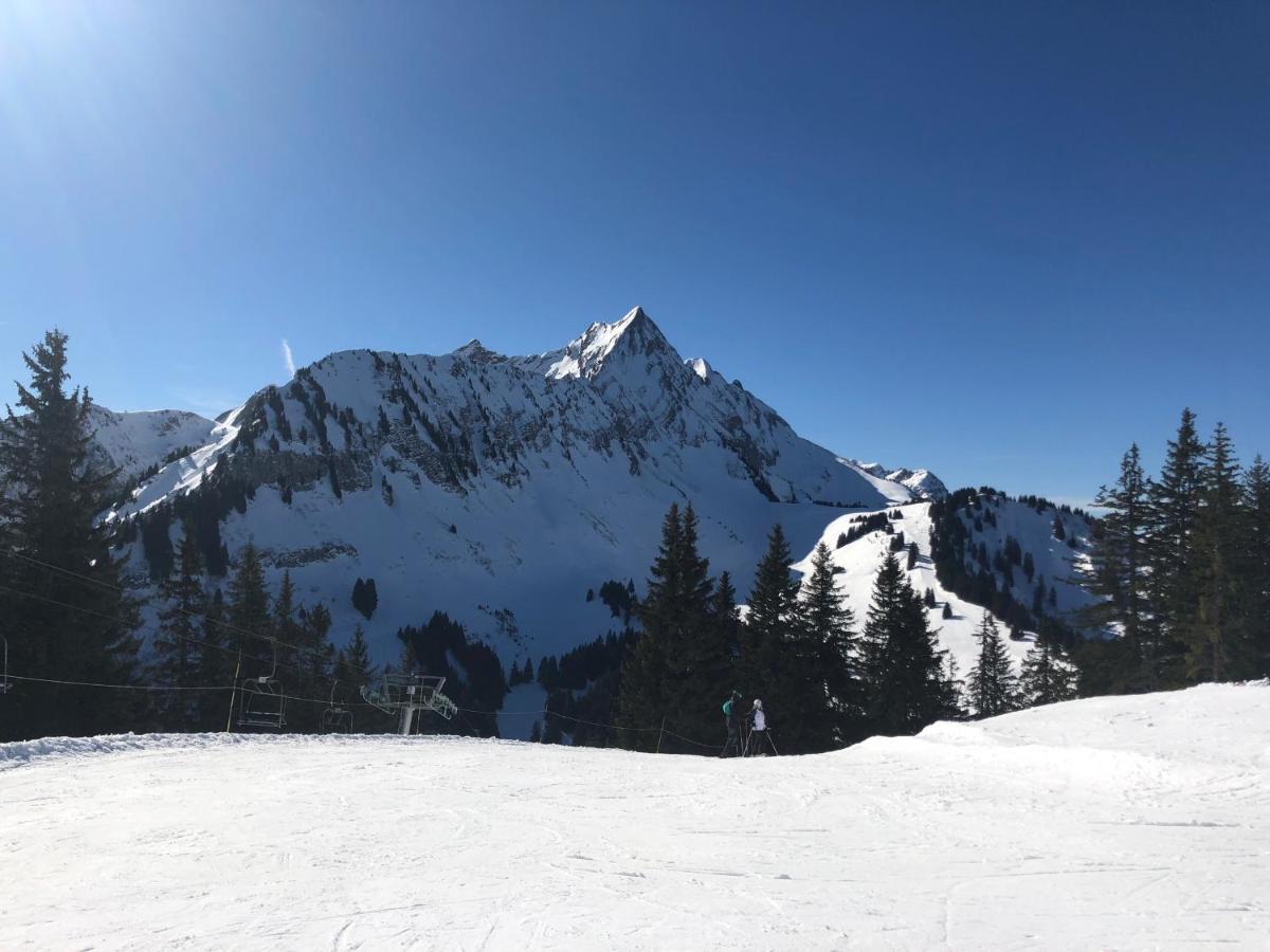 Studio 4 Personnes A 80M Des Pistes De Ski Saint-Jean-dʼAulps Екстериор снимка
